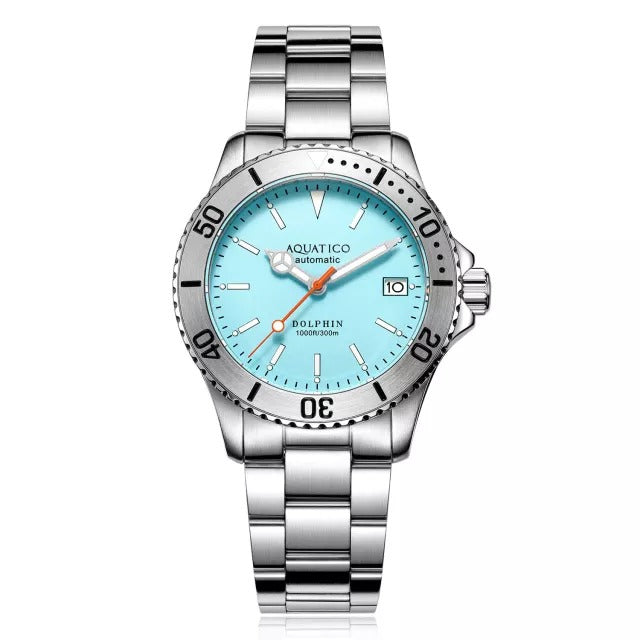 Aquatico Bronze Sea Star Blue Dial Watch (Ceramic Bezel) $359.00 USD