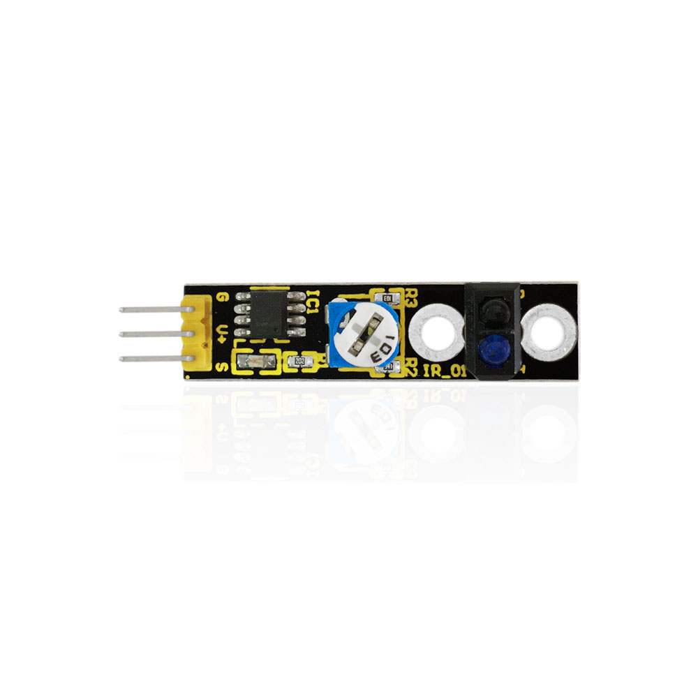 Free shipping !Keyestudio Line Tracking Sensor module white/black line detector for Arduino UNO R3 MEGA 2560 R3