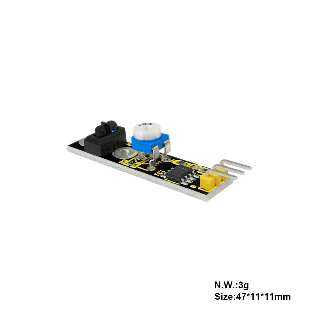 Free shipping !Keyestudio Line Tracking Sensor module white/black line detector for Arduino UNO R3 MEGA 2560 R3