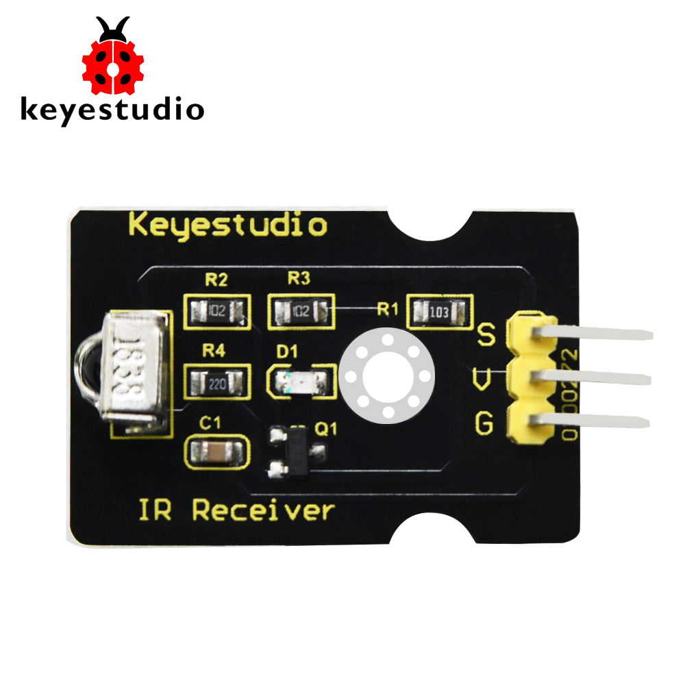 Free shipping !Keyestudio Digital IR Infrared Receiver Module for Arduino  UNO R3 MEGA 2560 R3