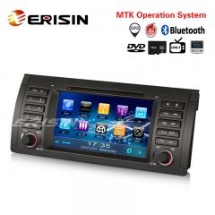 Erisin ES739B 7英寸自动收音机GPS宝马5系列E39 M5 E53 X5 TNT USB蓝牙Canbus iPod DVR收音机