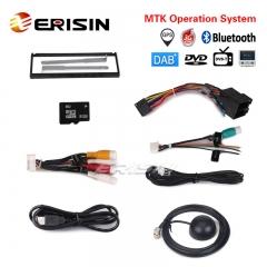 Erisin ES6590KD 7" Detachable 1 Din Car Stereo DAB+ CD USB SD GPS Bluetooth RDS DTV DVD Sat Nav