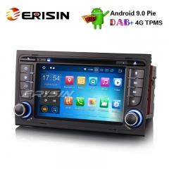Erisin ES4878A 7英寸Android 9.0车载立体声DAB + GPS Wifi DVR CD 4G BT AUDI A4 S4 RS4 B7 B9 SEAT EXEO