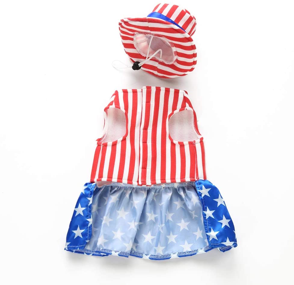 QiFlye Pet Clothes Small Medium Dog Cat Princess Beauty Clothes Pet Costumes Apparel Party Holiday Dresses Skirts