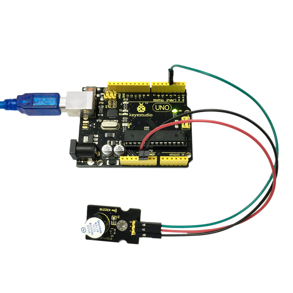 Free shipping !Keyestudio Active Buzzer Alarm Module for arduino