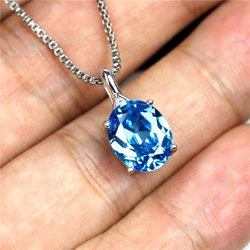 Oceanic Sapphire Necklace