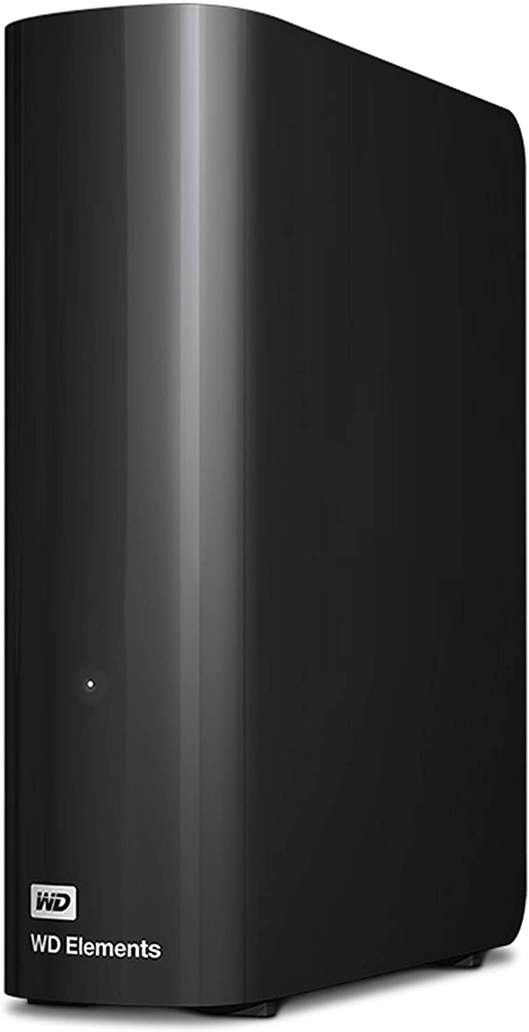 WD 6TB Elements Desktop Hard Drive HDD, USB 3.0, Compatible with PC, Mac, PS4 & Xbox - WDBWLG0060HBK-NESN