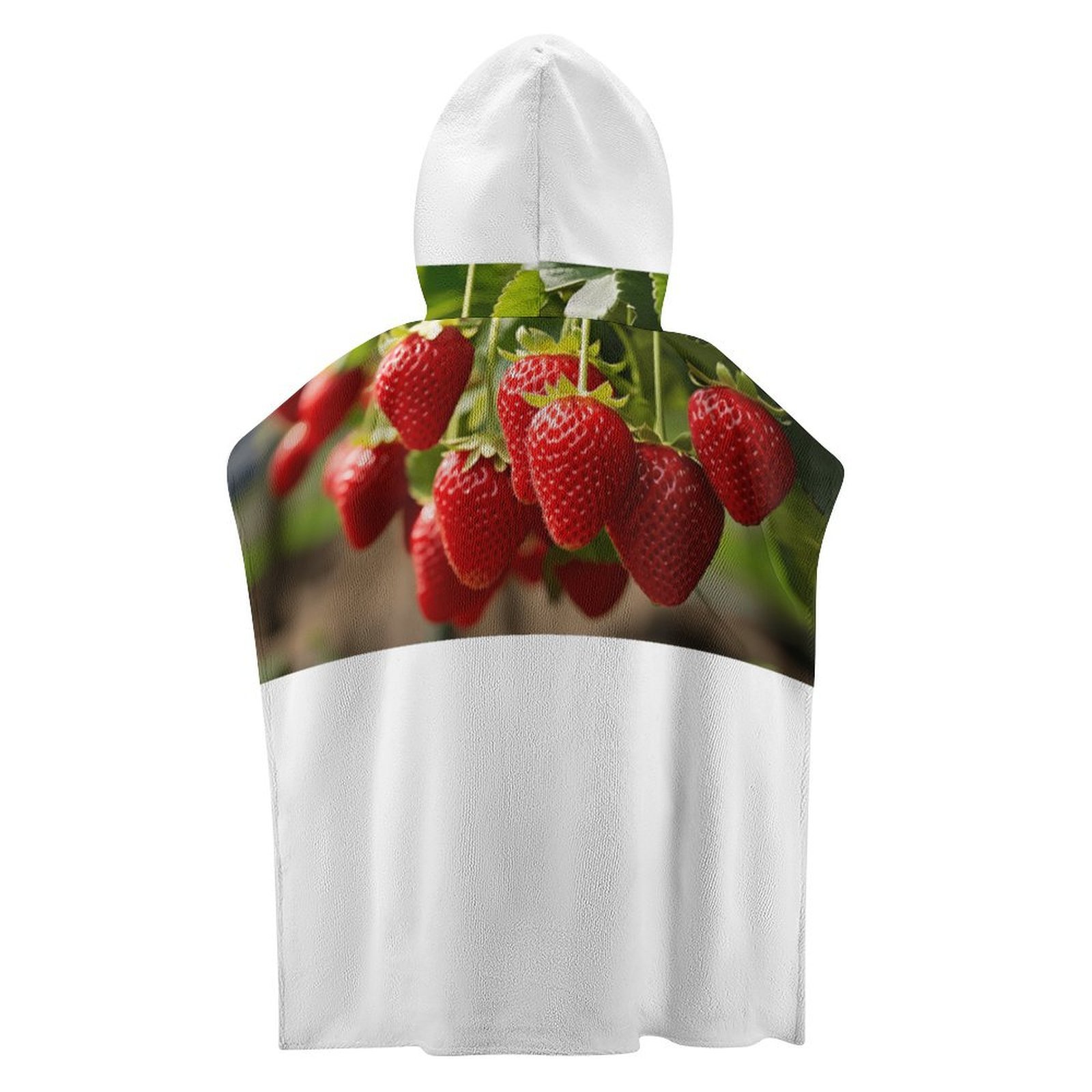 Children's bath towel with hood